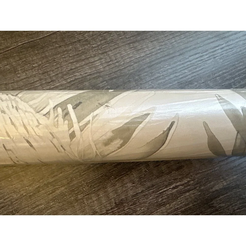 NEW Sanderson King Protea Wallpaper Linen Mica Floral Botanical Luxury Neutral